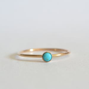 Gold Turquoise Ring, Turquoise Ring, Turquoise Ring Gold, Turquoise Gold Ring, Dainty Turquoise Ring, Gold Stacking Ring, Minimalist Ring