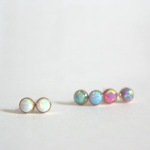 Opal Studs, Opal Stud Earrings, Gold Opal Earrings, Silver Opal Studs, Gold Opal Studs, Stud Earrings, Opal Earrings, Silver Opal Earrings