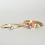 Opal Stacking Ring