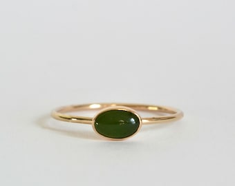 Jade Ring, Oval Jade Ring, Gold Jade Ring, Jade Ring Oval, Jade Ring Gold, Jade Oval Ring, Jade Gold Ring, Dainty Jade Ring, Delicate Ring