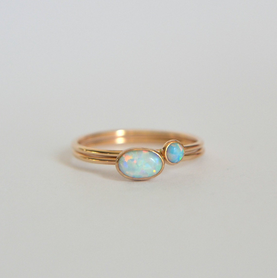 Oval Opal Ring Opal Ring Gold Opal Ring Opal Ring Gold - Etsy