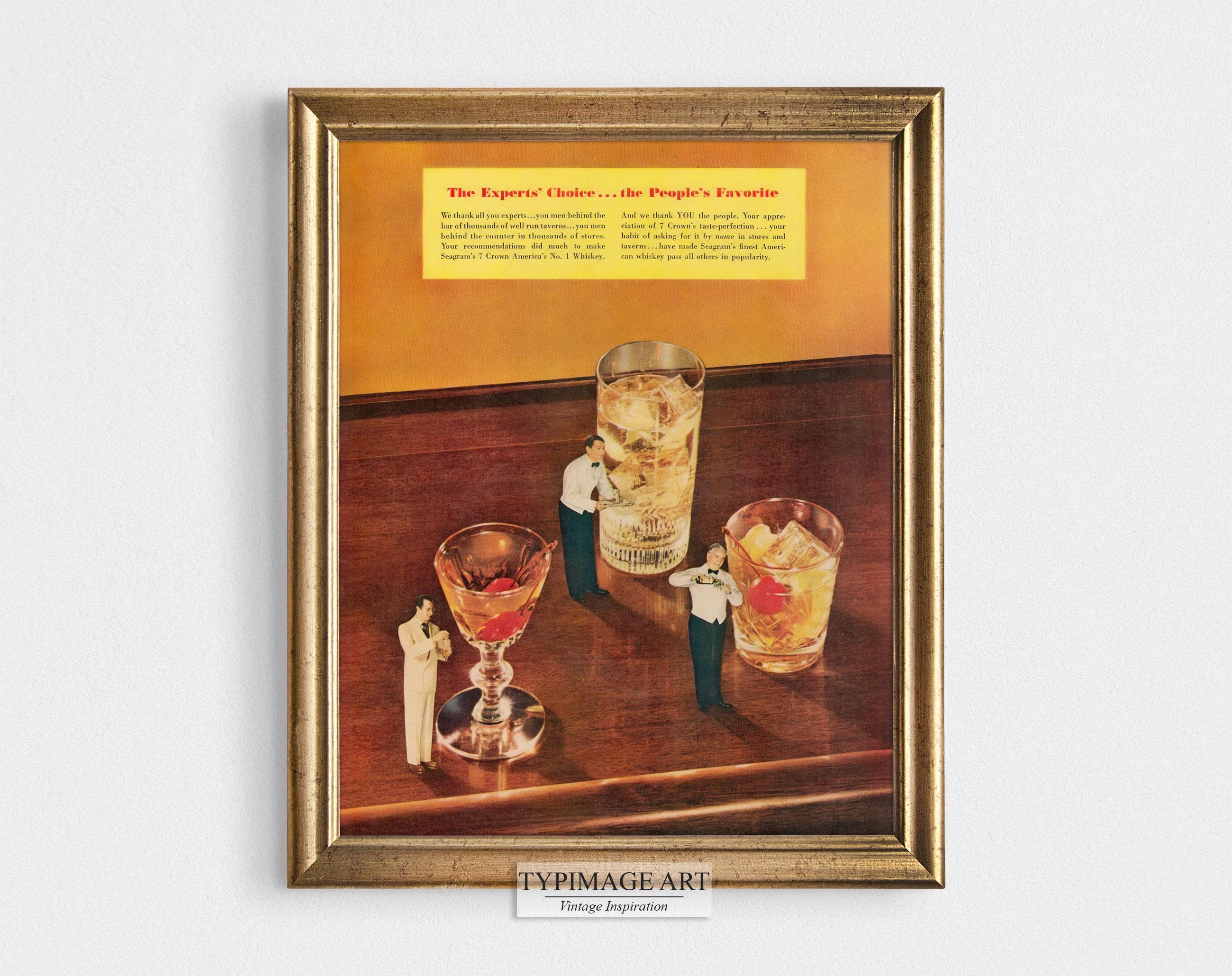 Seagrams 7 ad - Etsy 日本