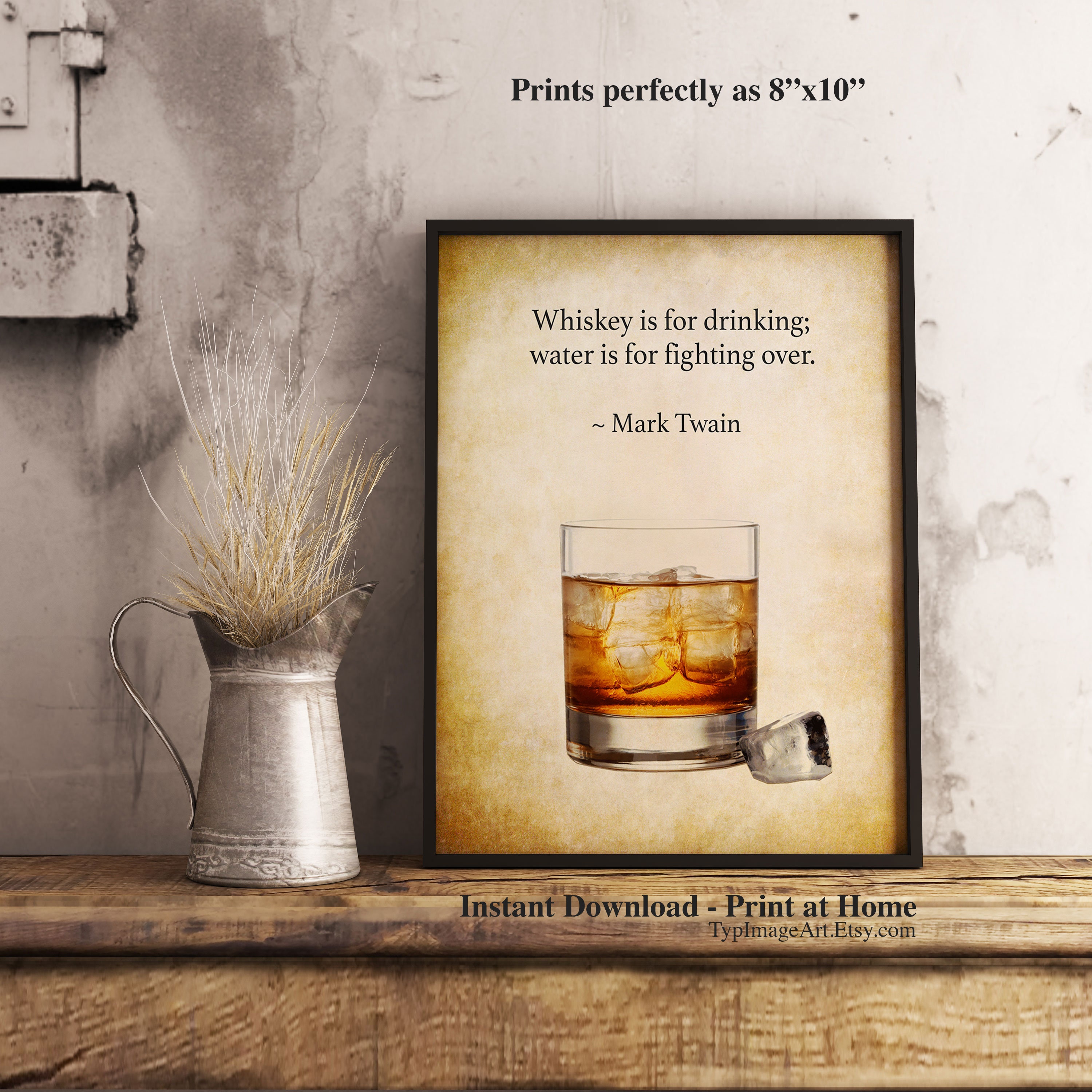 Details about   Definition Whisky Poster Print Watercolor Art Artwall Home décor 