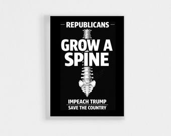 Ensemble d'affiches de protestation politique, lot d'oeuvres d'art murales activistes, estampes destituer Trump, ensemble d'affiches Sauver la démocratie