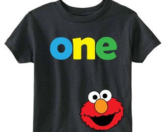 Elmo First Birthday Etsy