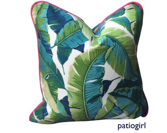 Palm + Pick your Cording Pillow Cover