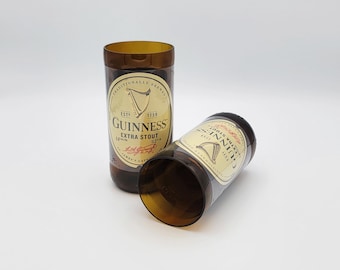 Conjunto de copos artesanais para garrafa de cerveja Guinness e copos de dose