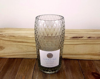 Vase made from 750ml Sparkling wine bottle