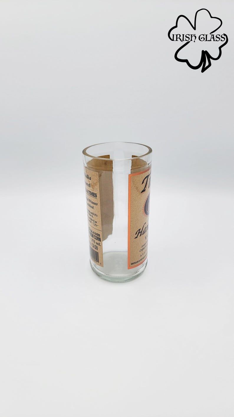 Drinking Glasses Made From Recycled 375ml Vodka Bottles image 5