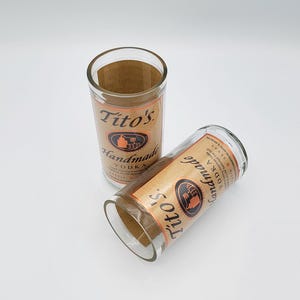 Drinking Glasses Made From Recycled 375ml Vodka Bottles image 2