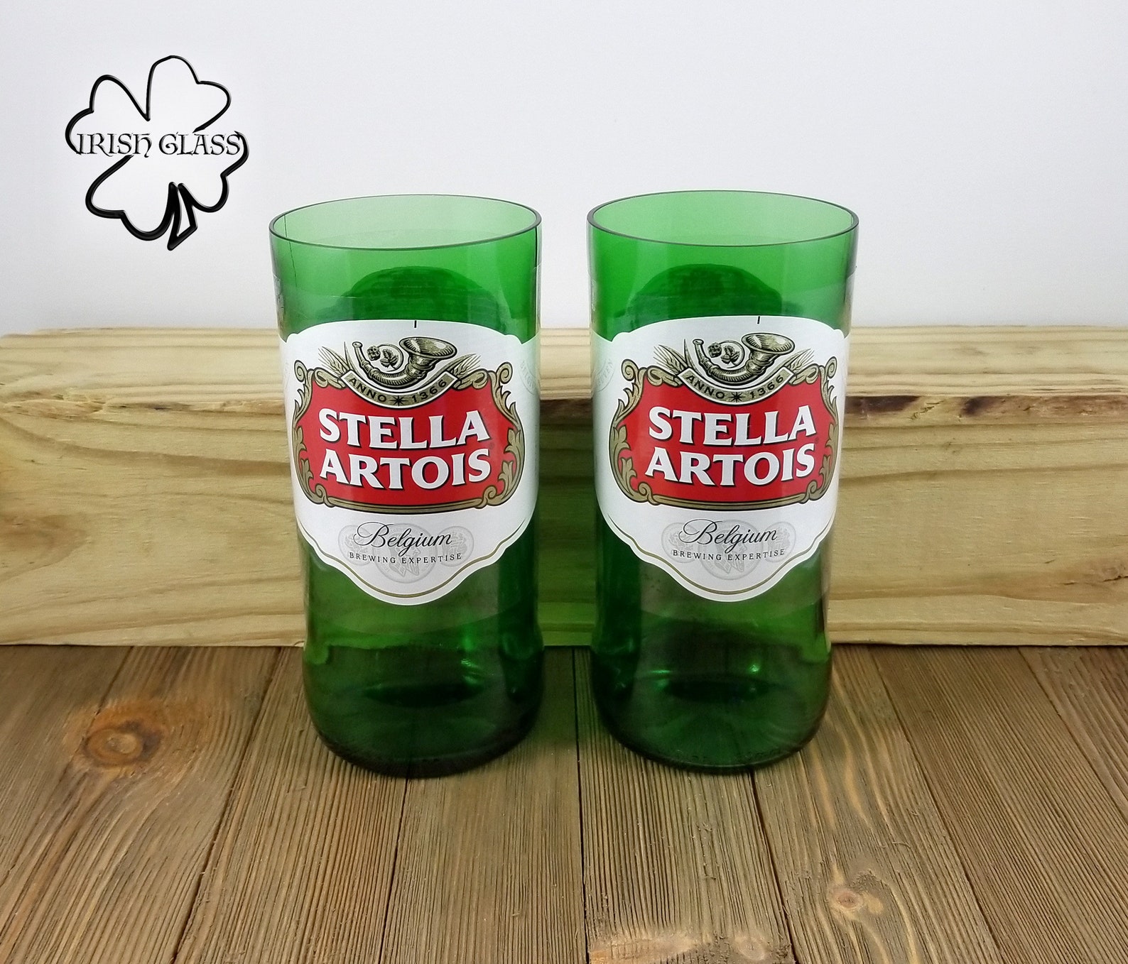 Large Beer Drinking Glass Etsy