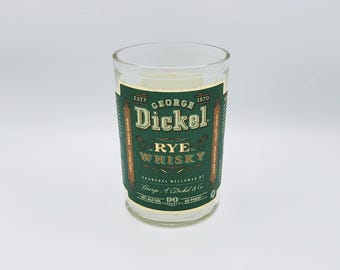 Recycled Liquor Bottle Vases, Candles & Planters - Eco-Friendly Decor