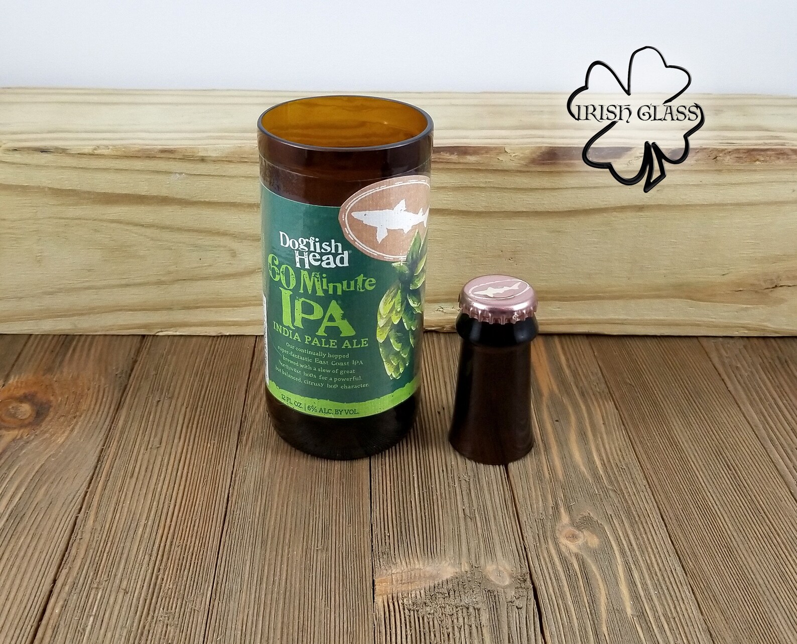 Beer Cup and Shot Glass Made From Recycled Beer Bottles Etsy