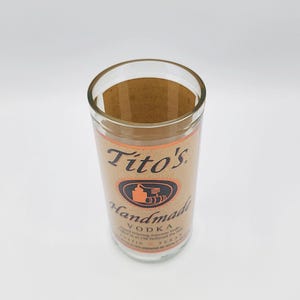 Drinking Glasses Made From Recycled 375ml Vodka Bottles image 4