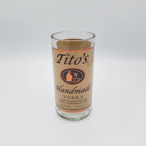 Drinking Glasses Made From Recycled 375ml Vodka Bottles image 3