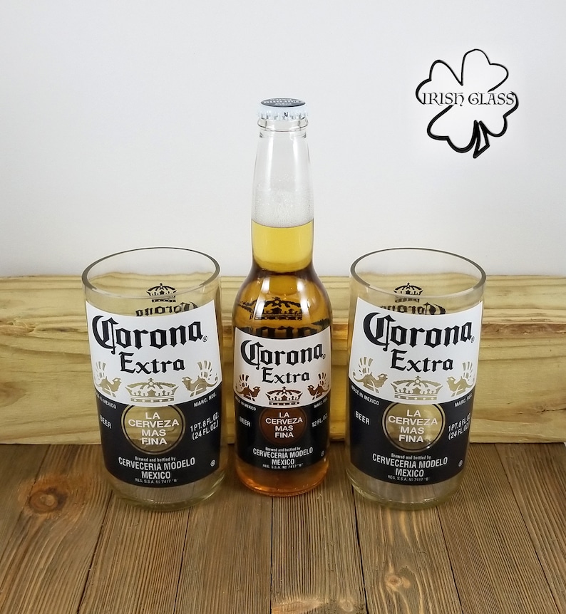 Large Beer Drinking Glass Etsy