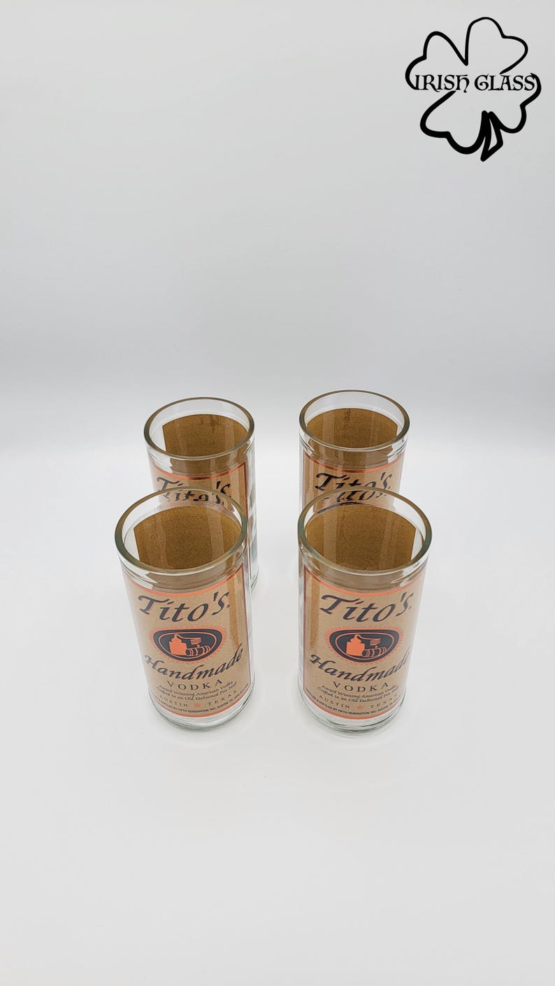 Drinking Glasses Made From Recycled 375ml Vodka Bottles image 10
