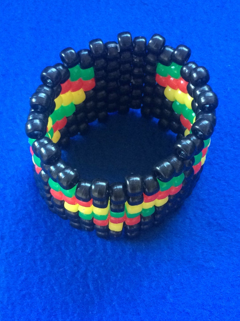 Rasta love cuff image 2