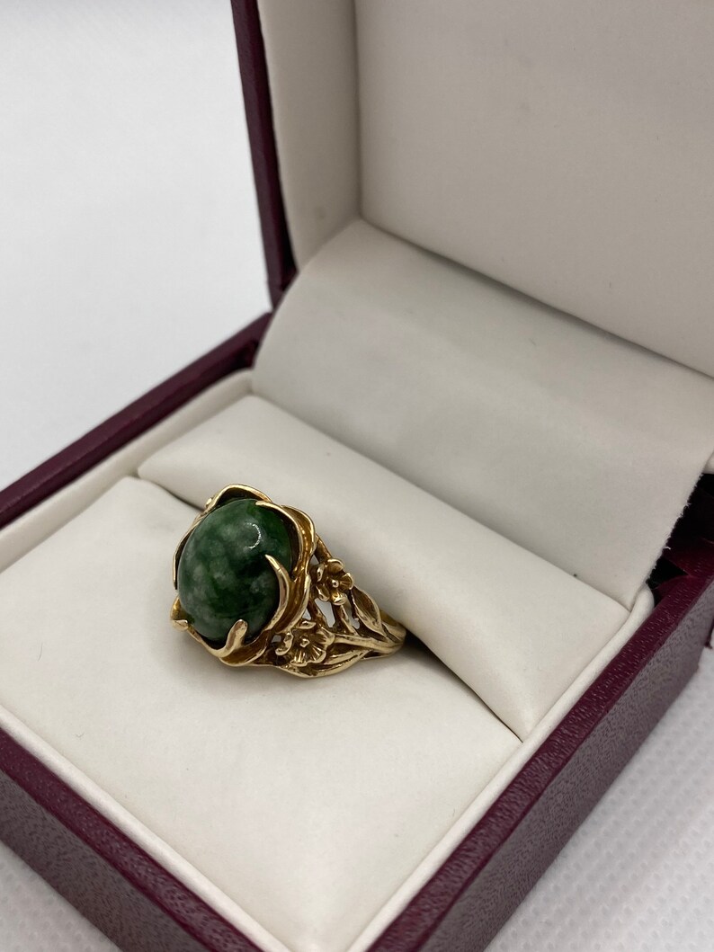 Whimsical Gold and Apatite Ring!