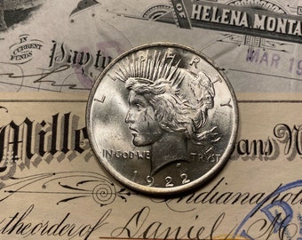 Brilliant Uncirculated Peace Dollar!