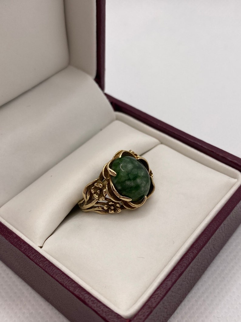 Whimsical Gold and Apatite Ring!