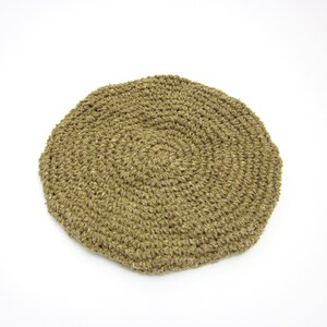 Crochet baker boy hat pattern, Cosy hat with peak, Crochet hat for beginners, Easy retro tweed hat, Quick vintage hat, Digital PDF download image 4