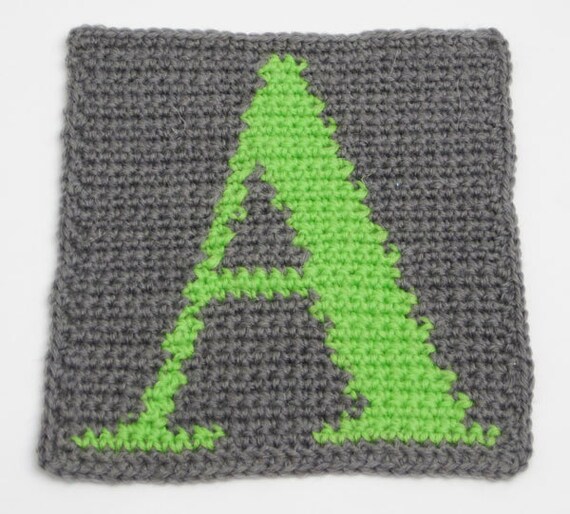 Knitting Pattern Alphabet Charts