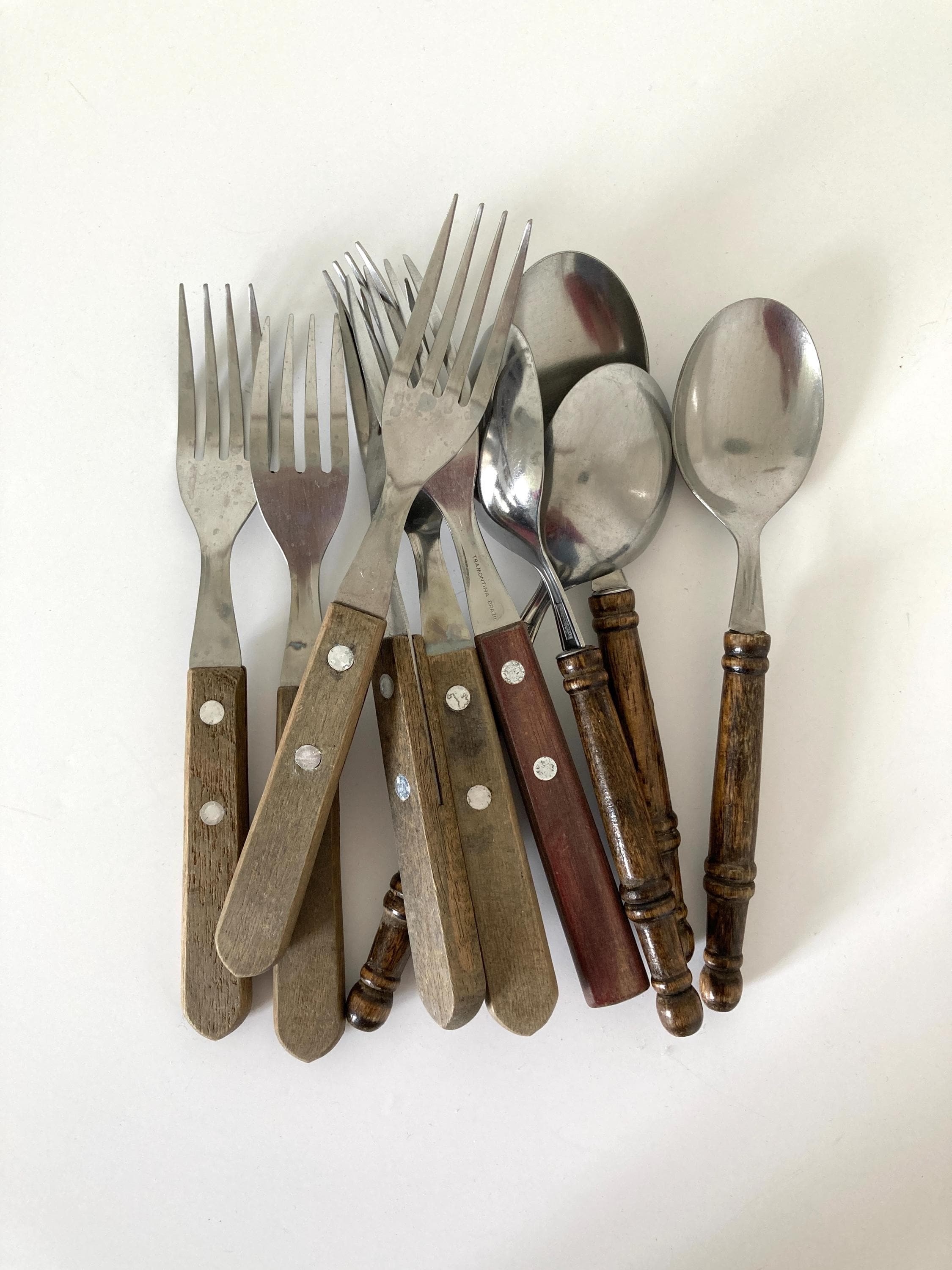 French Spoon Fork Antique Set - Etsy