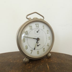 French Vintage JAZ Clock windup