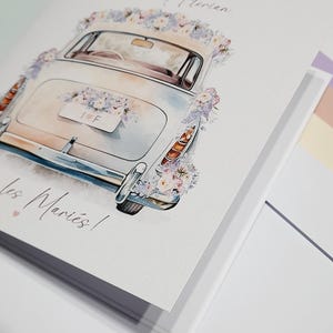 3 textures de cartes au choix : texture lin, texture martelée, carte lisse.
La carte pliée comporte un insert en papier blanc pour que vous puissiez écrire un message.
