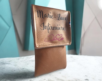 Personalized nurse's pouch for blouses or shirts