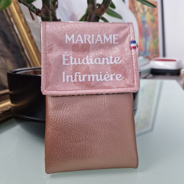 CPJJ Pochette Aide-Soignante Réglable - Pochette Infirmière Avec 9 Poches Pour Outils Et Ciseaux Médicaux
