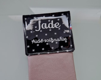 Nurse pouch. Personalized caregiver pouch. Blouse pocket. Pen pouch