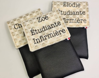 Nurse pouch. Personalized caregiver pouch. Caregiver pouch. Blouse pouch. Phone pouch.