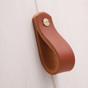 Leather drawer handles, drawer handles, drawer handles, leather pull, leather furniture handles, leather handles