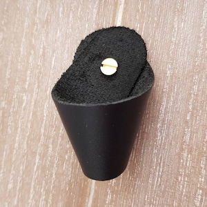 Leather handle. Handle for drawers. Handle for cupboard doors.