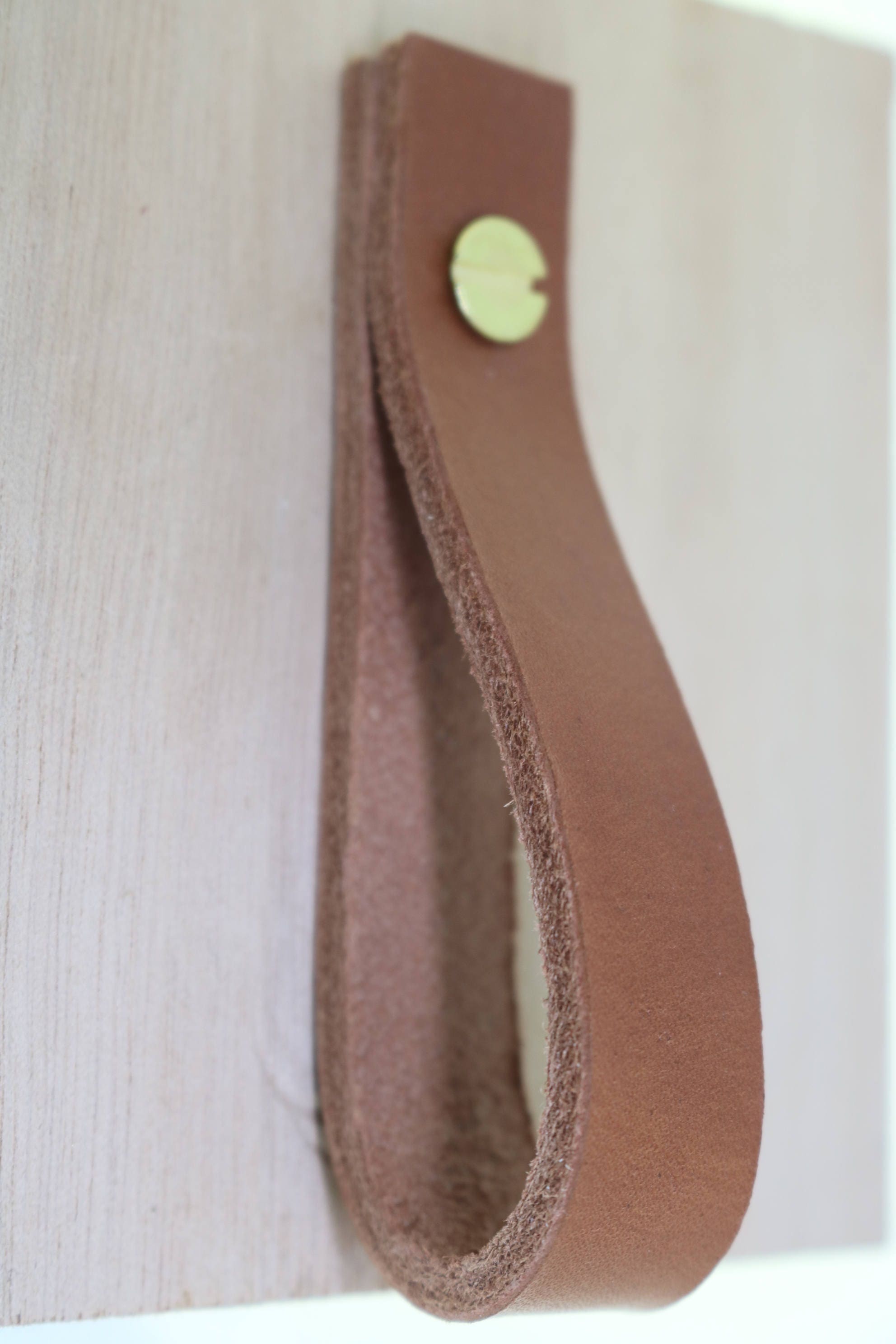 Poignée en Cuir, Contemporain, Poignée Tiroir, Armoire, Relooking Meuble, Leather Drawer, Handle, Di