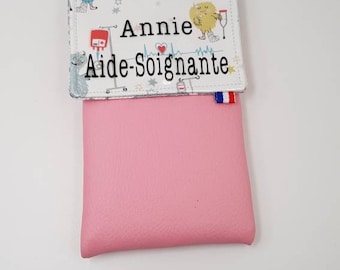 Pochette infirmière. Pochette aides-soignante. Pochette à Crayons pour Blouses