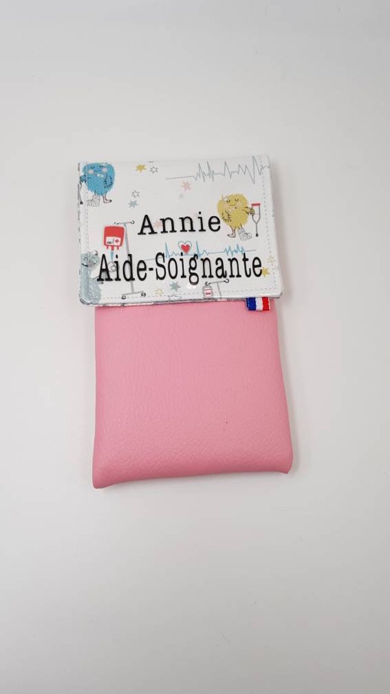 Pochette infirmière. Pochette aides-soignante. Pochette à Crayons pour Blouses image 2