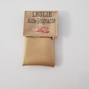 Pochette infirmière personnalisee pour blouse ou chemises
