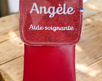 Nurse's pouch. Caregiver's pouch. Pencil case for scrubs.