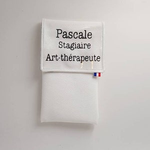 Pochette infirmière. Pochette aides-soignante. Pochette à crayons pour blouses. Pochette docteur.