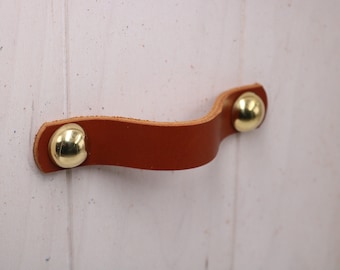 Leather handle