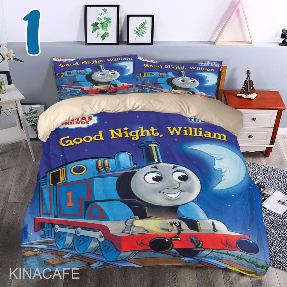 Personalized Thomas the Train Bedding 
