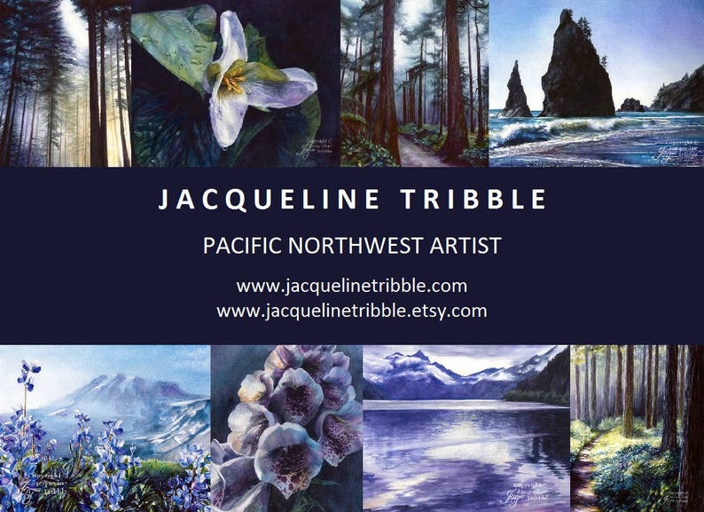 Northwest Watercolor Print Snoqualmie Falls, Snoqualmie, Snoqualmie River, SnoValley, North Bend, PNW, Waterfall painting, Northwest art image 4