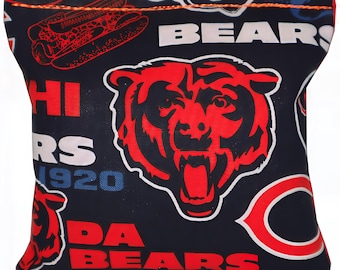 Set di 4 sacchetti per cornhole Chicago Bears