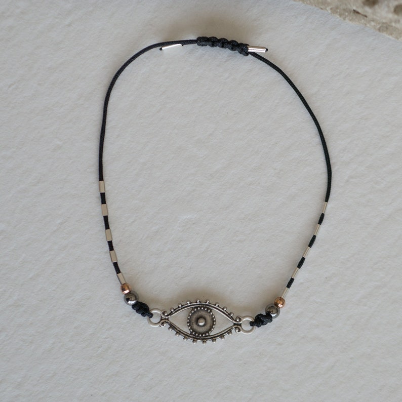 Eye bracelet ~ Protection Layered bracelet ~ Evil eye charm ~ Evil eye Kids protection Jewellery