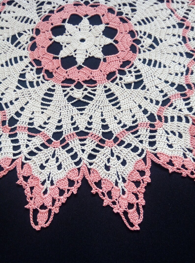 Light beige crochet doilyRound doiliesbeige doiliesbeige tablecloh