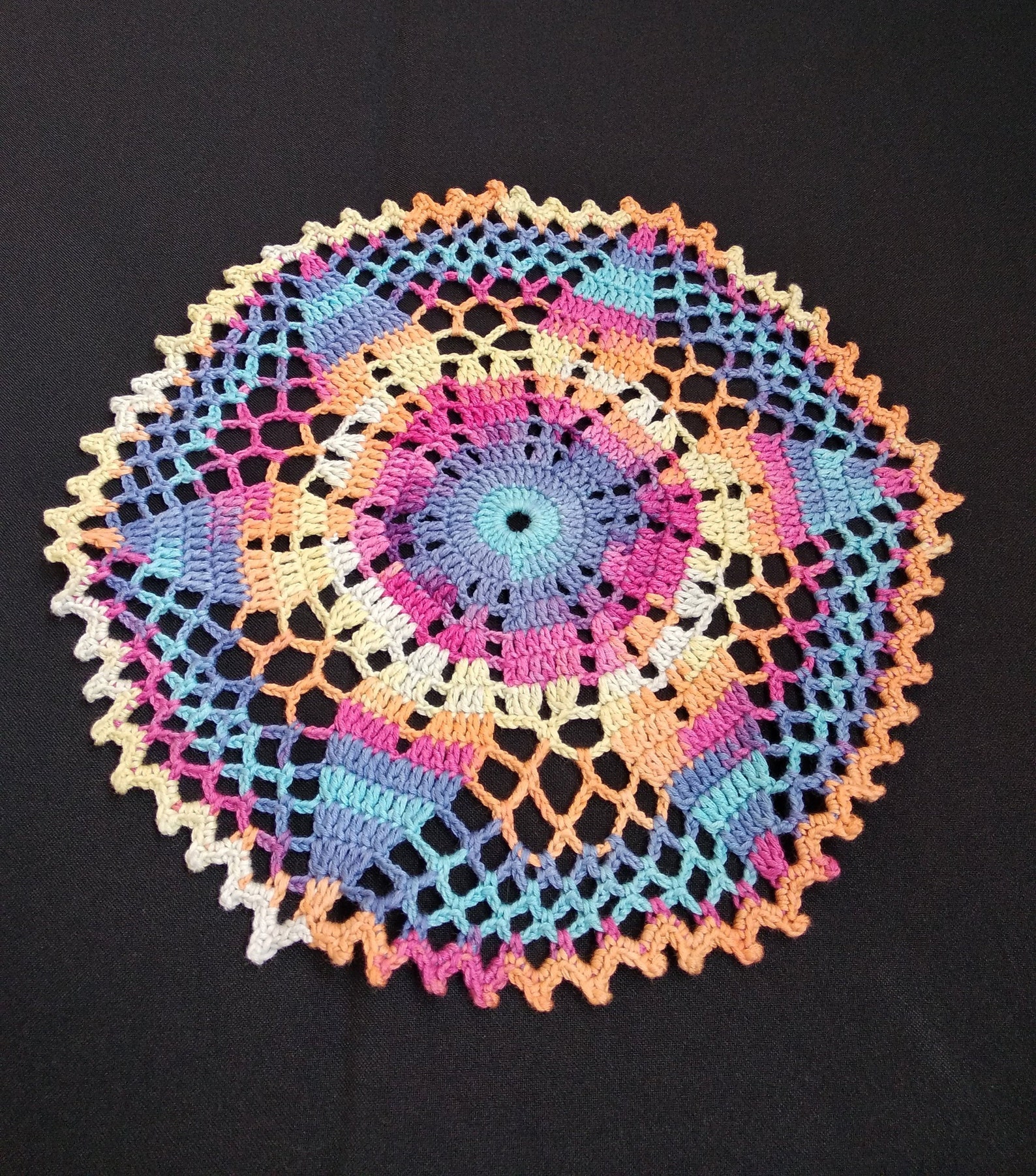 Crochet Doily 10crochet Doilies medium Doilyround Etsy