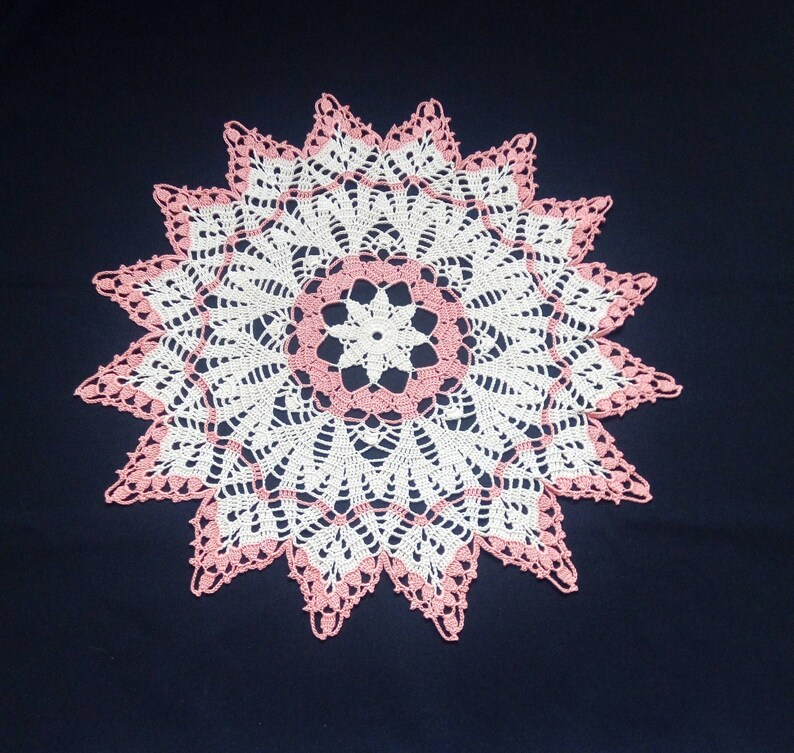 Light beige crochet doilyRound doiliesbeige doiliesbeige tablecloh